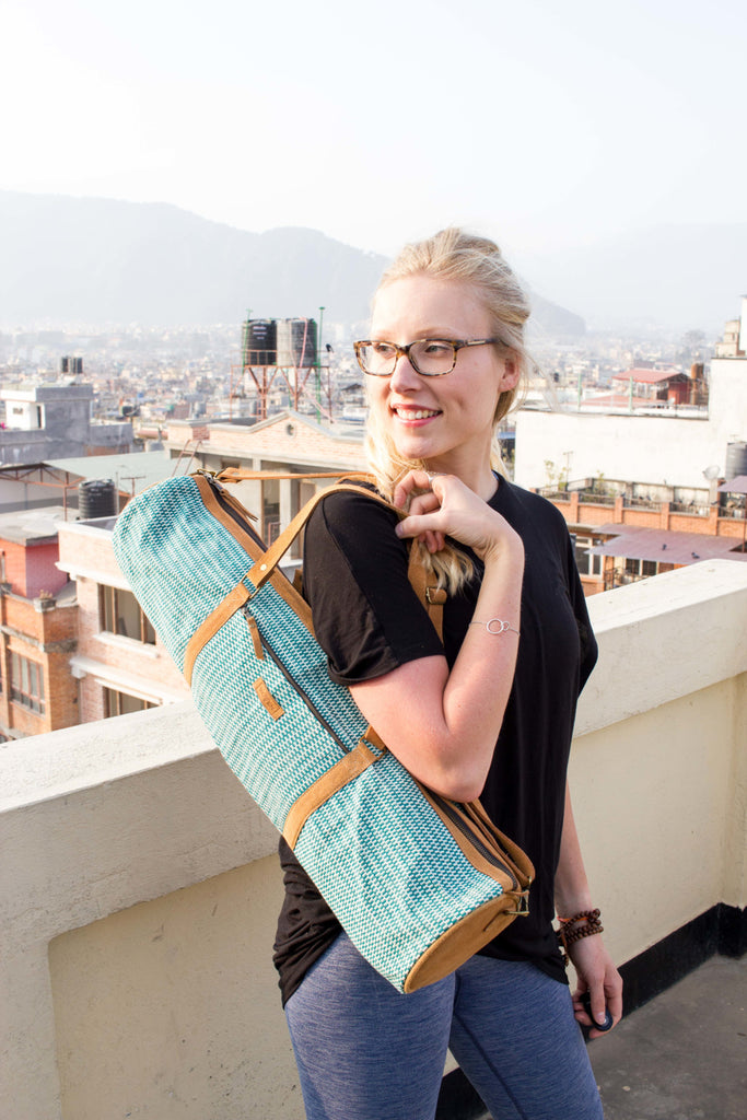 Yoga mat bag new arrivals with zipper