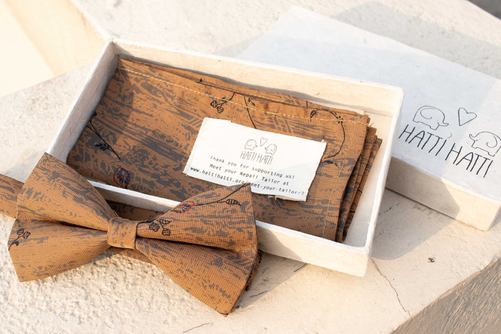 Bow Tie - Brown - MuniMuni