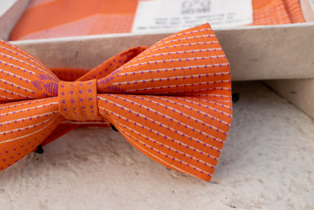 Bow Tie - Bright Orange - MuniMuni