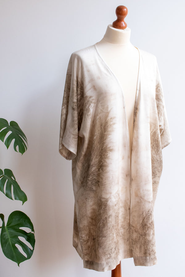Eco-Print Kimono - Nau - MuniMuni