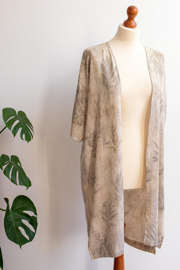 Eco-Print Kimono - Dui - MuniMuni