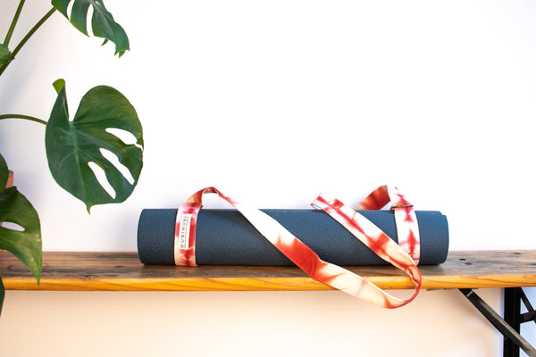 Tie Dye Yoga Carry Strap - Red - MuniMuni