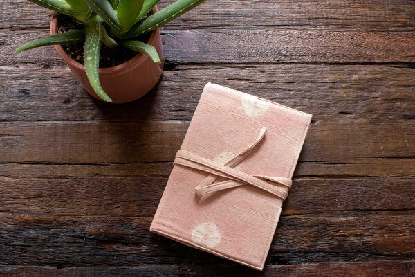 Tie Dye Refillable Notebook - Pink Dot - MuniMuni