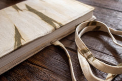 Tie Dye Refillable Notebook - Green Marble - MuniMuni
