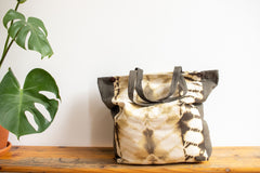 Tie Dye Tote Bag - ZigZag Green - MuniMuni