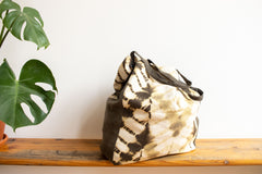 Tie Dye Tote Bag - ZigZag Green - MuniMuni