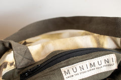 Tie Dye Tote Bag - ZigZag Green - MuniMuni