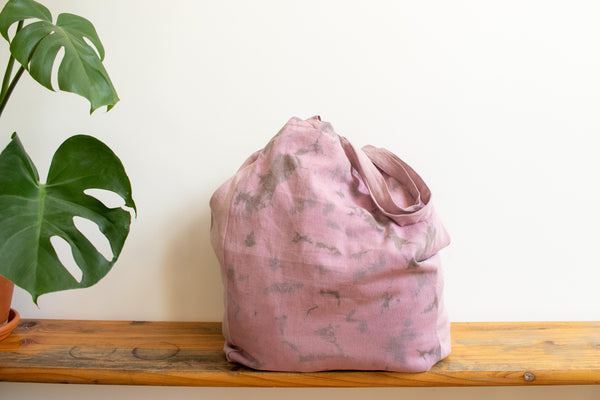 Tie Dye Tote Bag - Purple - MuniMuni