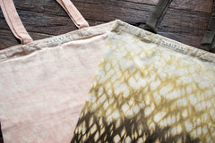 Tie Dye Tote Bag Small - Raindrop Green - MuniMuni
