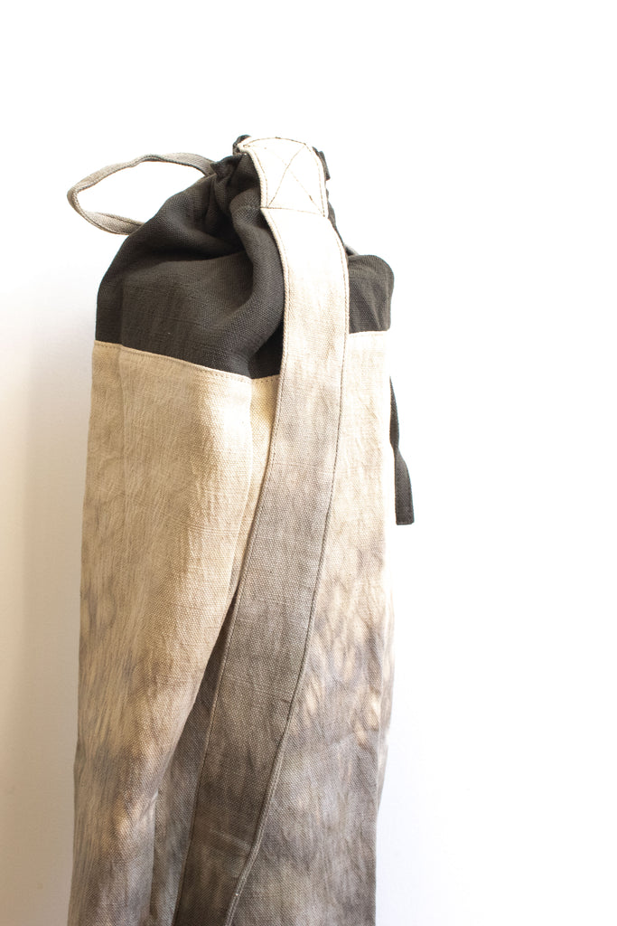 Tie Dye Yoga Mat Bag - Raindrop Gray/Green - MuniMuni