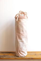 Tie Dye Yoga Mat Bag - Marble Light Pink - MuniMuni