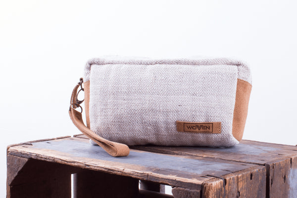 Make-Up Bag - Plain Natural - MuniMuni