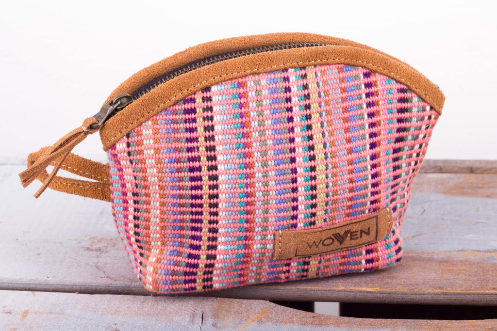 M-Purse -  Light Pink Recycle Pattern - MuniMuni