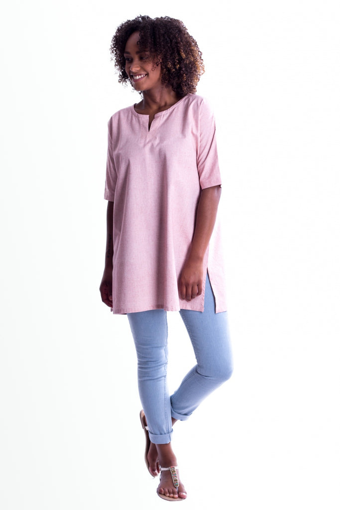 MuniMuni Tunic - Light Pink - MuniMuni