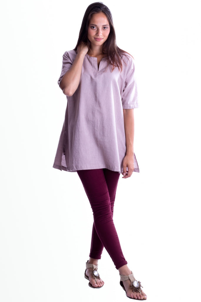MuniMuni Tunic - Purple Grey - MuniMuni