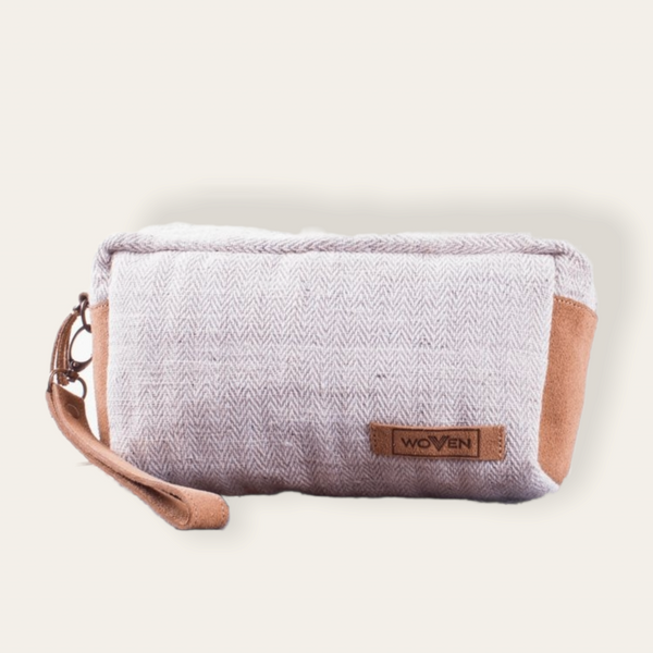 Make-Up Bag - Plain Natural