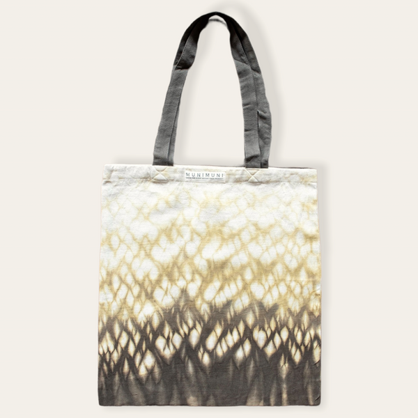 Tie Dye Tote Bag Small - Raindrop Green