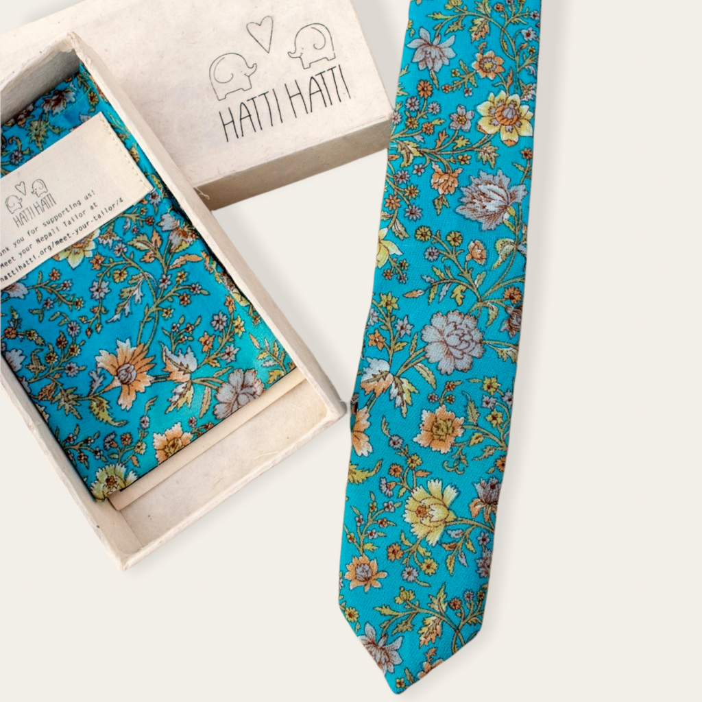 Tie - Bright Blue