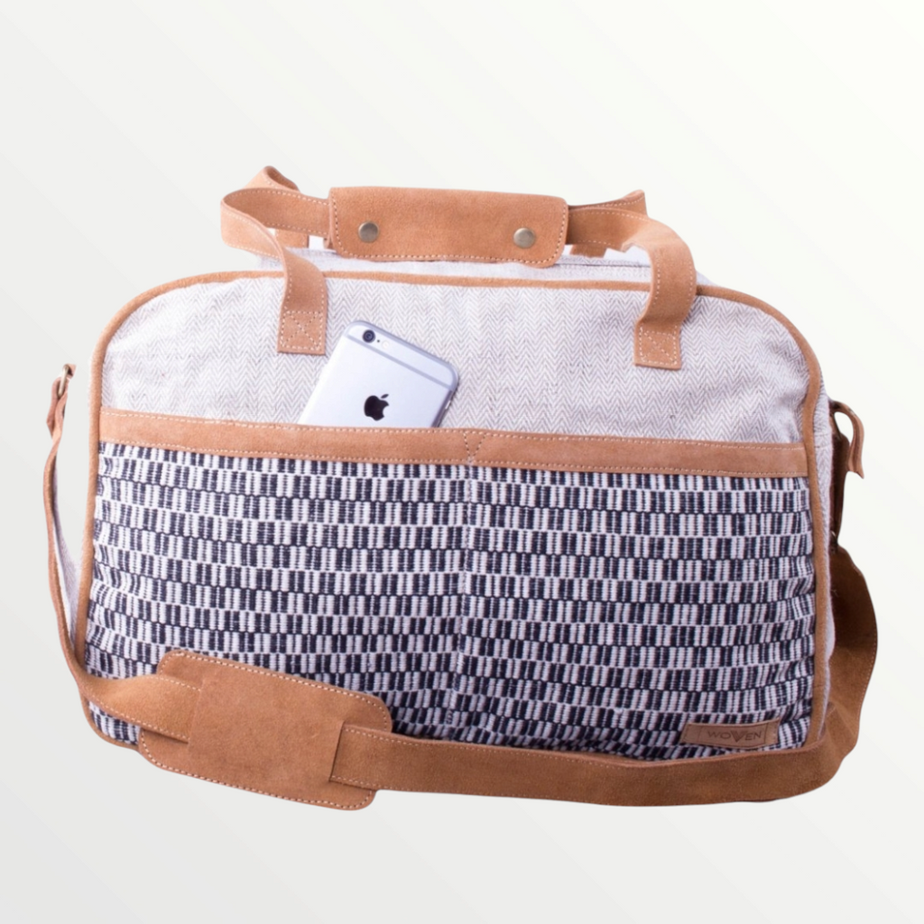 Tour Bag - Black/ White Piano Pattern
