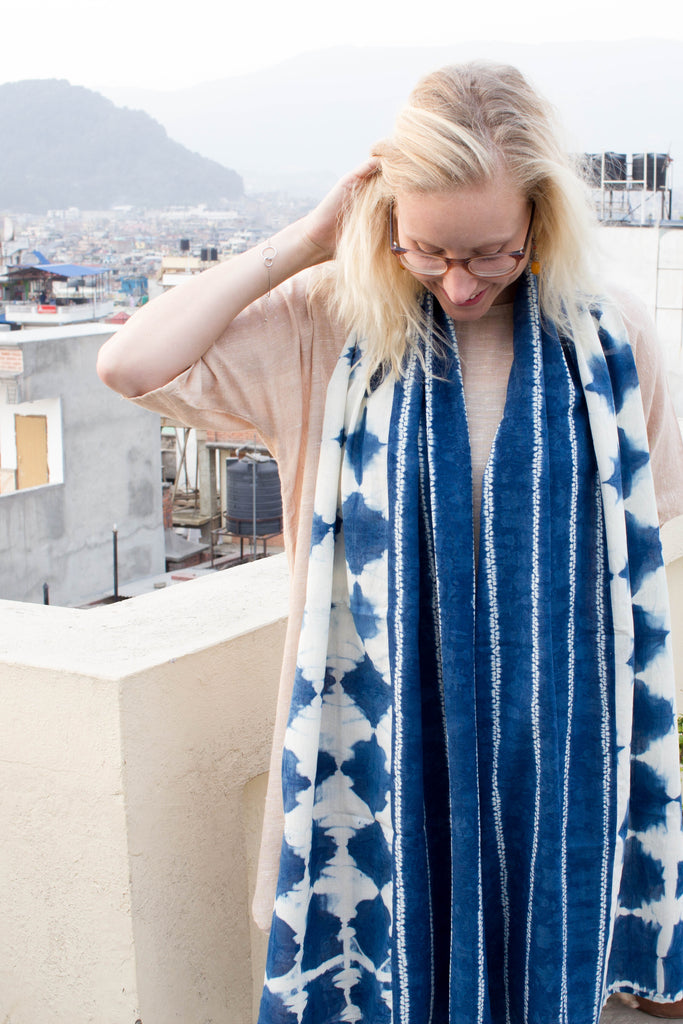 White cotton deals scarves for dyeing
