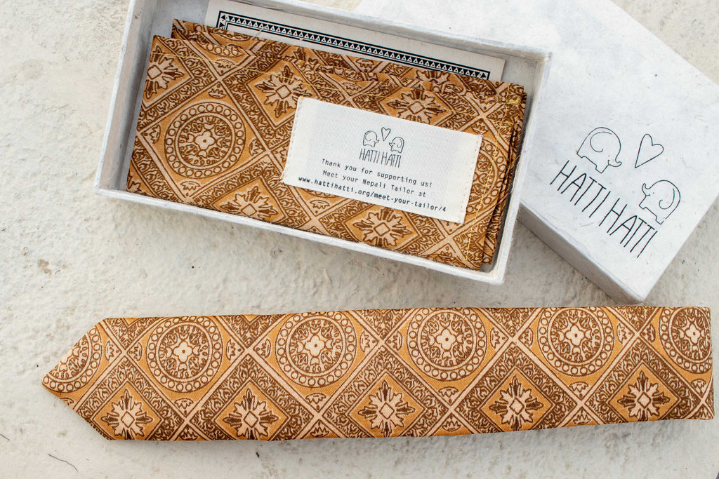Tie - Golden - MuniMuni
