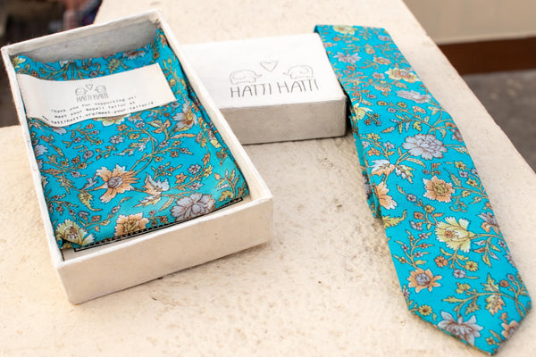 Tie - Bright Blue - MuniMuni