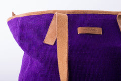 Tote Bag - Plain Purple - MuniMuni