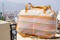 Tour Bag - Light Recycle Pattern - MuniMuni