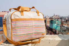 Tour Bag - Light Recycle Pattern - MuniMuni