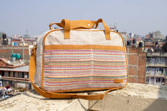 Tour Bag - Light Recycle Pattern - MuniMuni