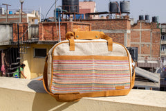 Tour Bag - Light Recycle Pattern - MuniMuni