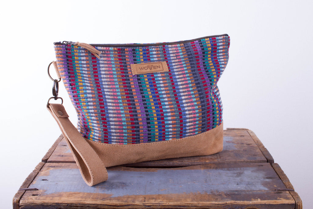 Wash Bag -  Mix Color Recycle Pattern - MuniMuni