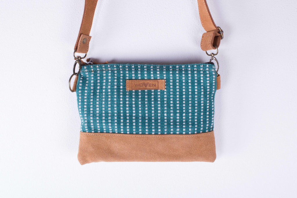 White woven purse hotsell